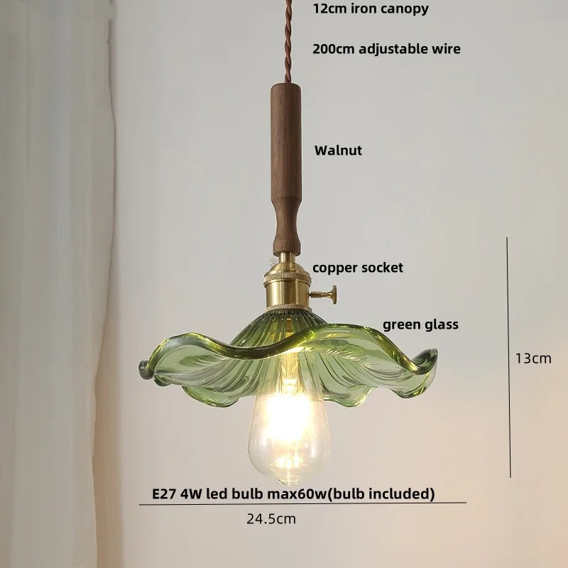 White Glass LED Pendant Lamp Study Bar Restaurant Nordic Modern Hanging Light
