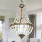 Luxury Crystal Basket Chandelier Pendant Light - Nordic Living Decor Fixture