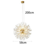 LED Pendant Chandelier for Living Room Bedroom Dining Room Decor