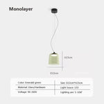 Nordic Glass LED Pendant Lights for Home Decor and Lighting