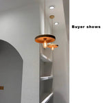 Wood Pendant Lights, Creative Art Hanging Lamps for Restaurant, Bar, Bedside