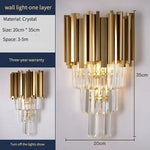 Gold Black Crystal Chandeliers LED Ceiling Light for Luxe Living & Hospitality