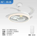 Smart Ceiling Fan Light with Remote Control | Slient Design & LED | Dining Room Ready