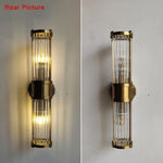 Nordic Clear Glass Wall Lights for Home Living Room Decor