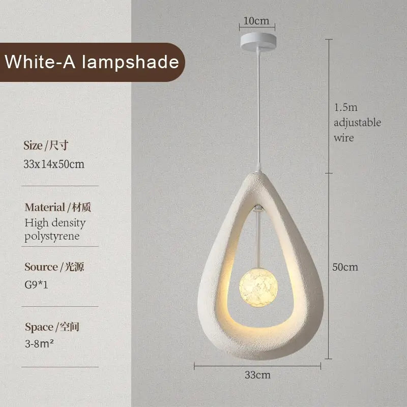 Nordic Design LED Pendant Lights Modern Living Room Chandelier