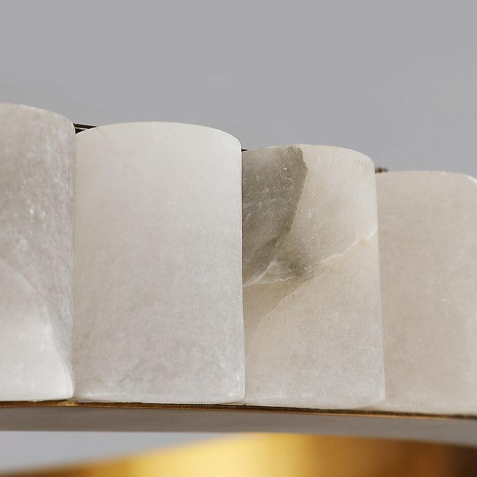 Moonshade Natural Marble ModernChandelier