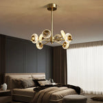 Crystal Lustre LED Chandelier for Home Decor - Luxury Round Ceiling Lamp