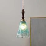Glass Copper LED Pendant Lights - Modern Home Decor Hanging Lamp