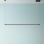 Modern Line Pendant Lights LED Chandeliers Hanging Lamps Living Room Decor