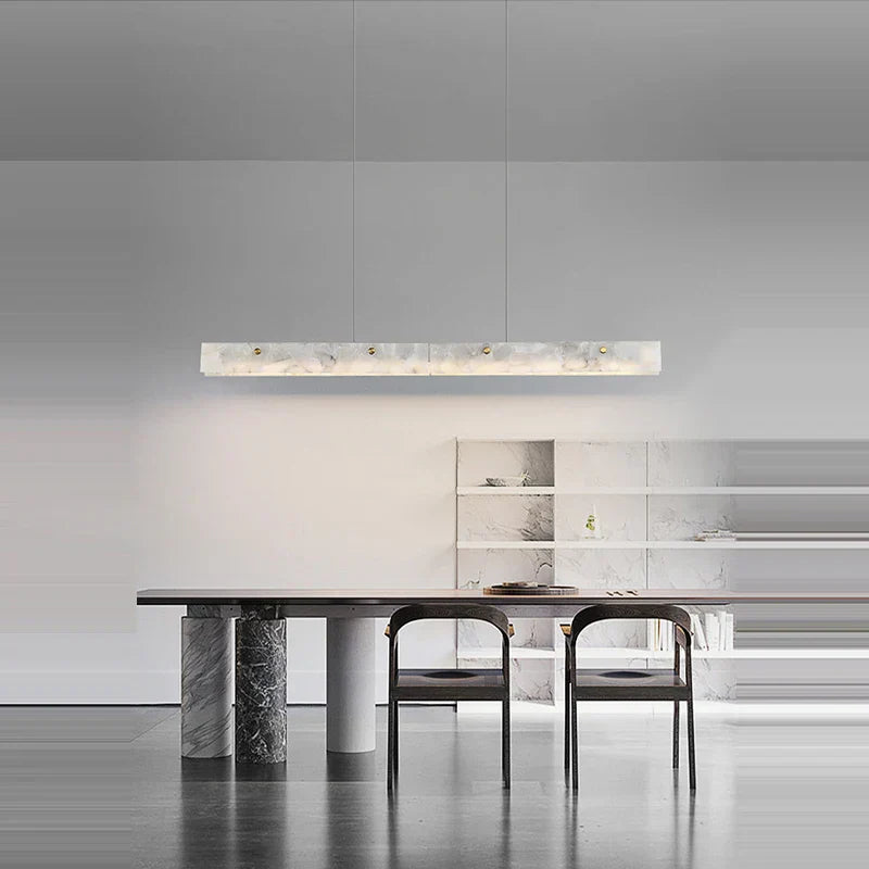 Gold Chrome LED Pendant Chandelier for Dining Room Lighting