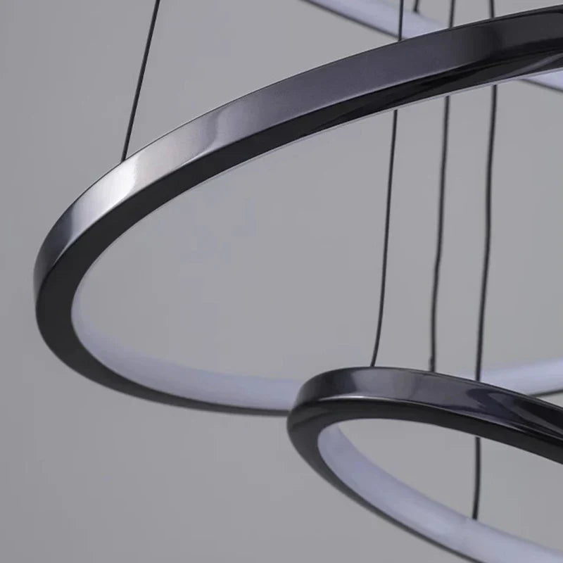 Modern LED Pendant Light Chandeliers for Living Room Staircase Lighting