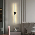 Linear Tube LED Wall Lamp, Modern Minimalist Up Down Sconce for Bathroom, Bedside & Mirror