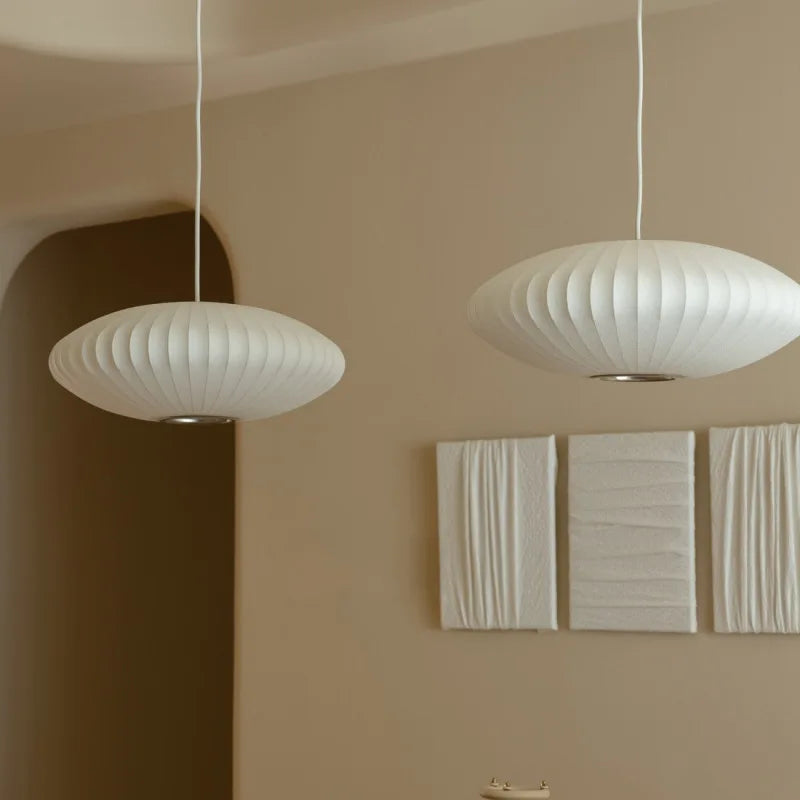 Bubble Silk Pendant Chandelier for Dining Living Room Kitchen Island & Bedroom