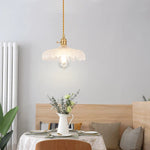 Green Glass LED Pendant Lights | Nordic Modern Kitchen Hanging Lamp Fixtures
