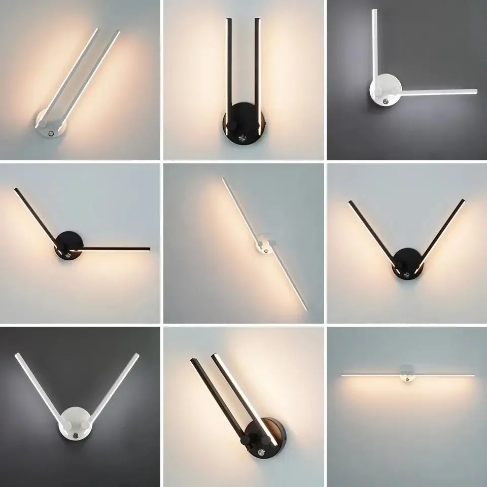 Adjustable Double Arm Wall Light LED for Living Room and Bedroom