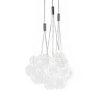 Glass Ball LED Pendant Lamps: Stylish Lighting for Kitchen, Bedroom, Living & Dining Room
