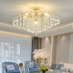 Crystal Chandelier: Luxury French Retro Charm, Modern & Romantic Lighting