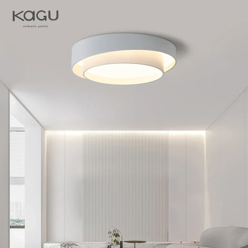 Modern Copper Ceiling Light for Living Room Bedroom Decor