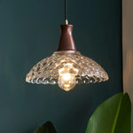 Modern LED Glass Pendant Light for Bedroom Kitchen Dining Room Fixtures