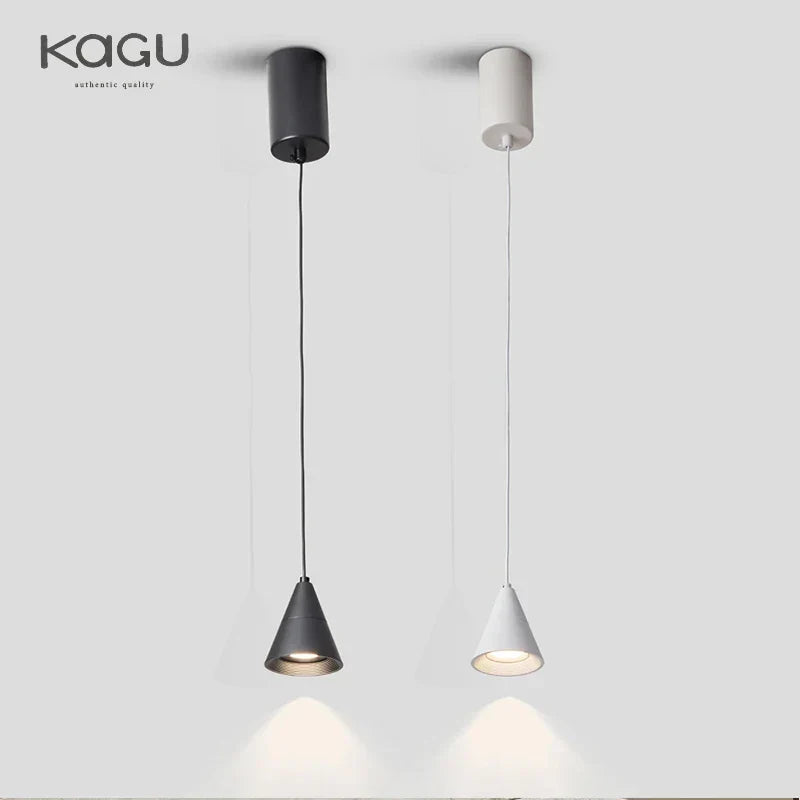 Modern Black White Pendant Light for Kitchen Bedroom Dining Room