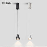 Modern Black White Pendant Light for Kitchen Bedroom Dining Room