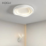 LED Round Ceiling Lamp with Remote Control Dimming for Modern Indoor Lighting