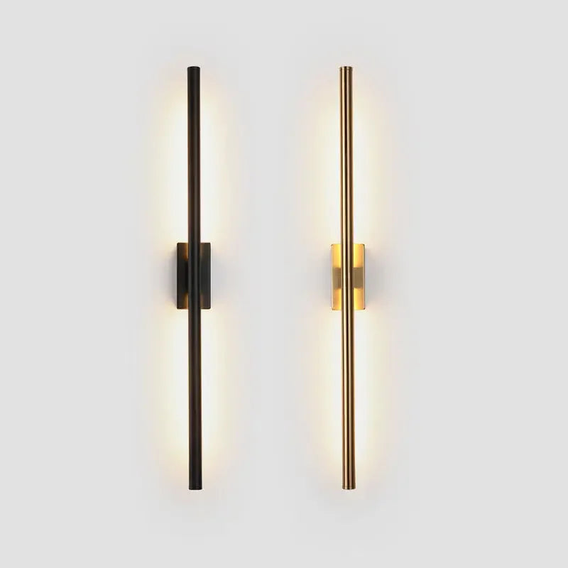 Modern Nordic Gold LED Wall Sconce Light for Home Hotel Bedroom