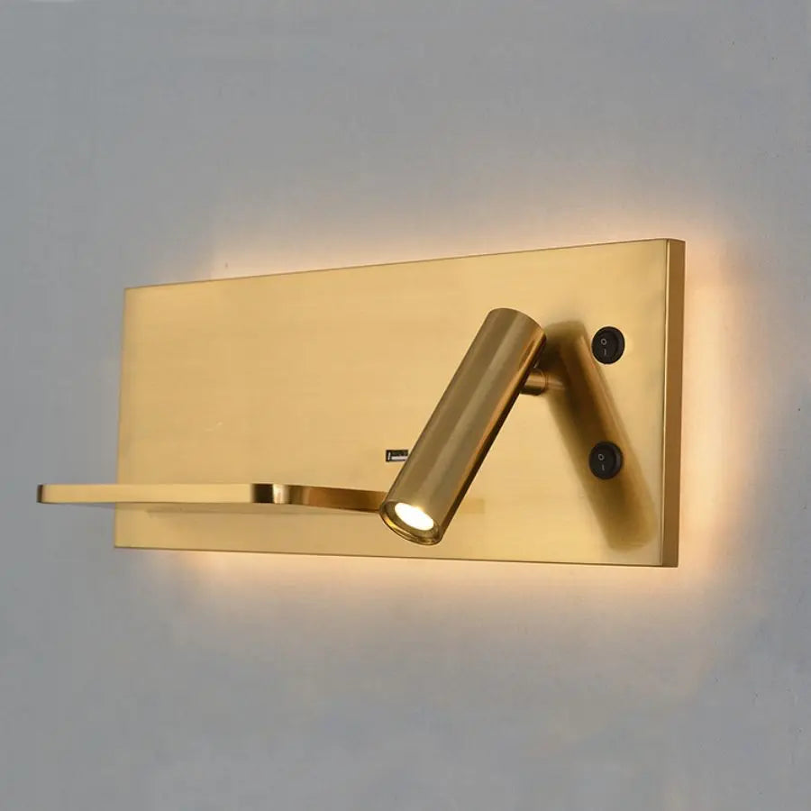 Wireless Charger Adjustable Headboard Spotlights