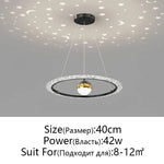 Nordic Gyptian LED Chandelier for Living Room Bedroom Dining Room