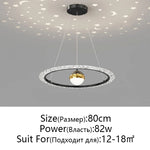 Nordic Gyptian LED Chandelier for Living Room Bedroom Dining Room