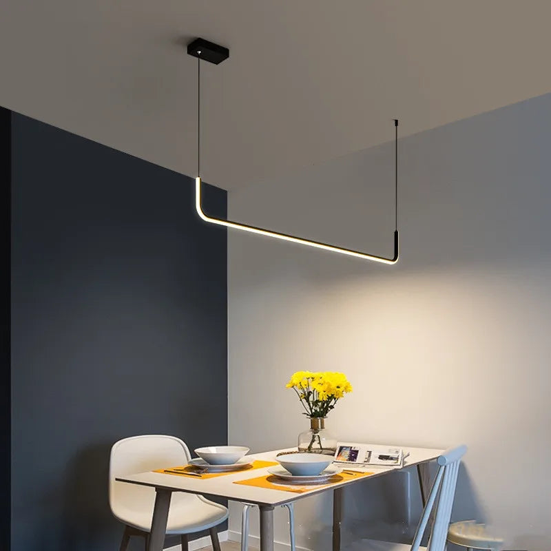 LED Ceiling Chandelier Dimmable Pendant Lamps for Modern Home Decor Lighting