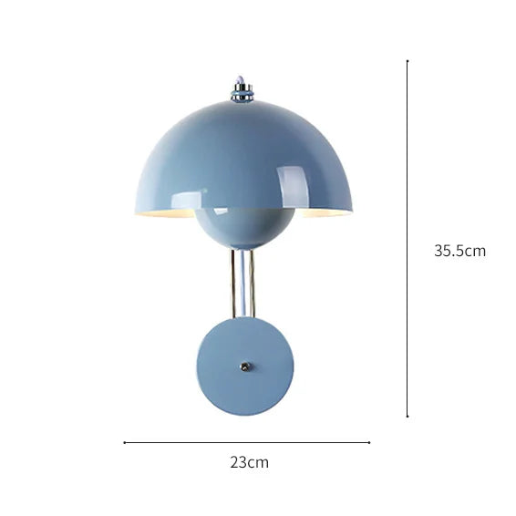 Flower Bud Bedroom Wall Sconce Light