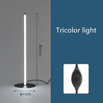 Minimalist LED Floor Lamp for Bedroom & Living Room Decoration with Remote