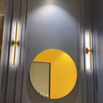 Modern Nordic Gold LED Wall Sconce Light for Home Hotel Bedroom