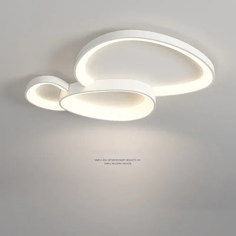 LED Dimmable Ceiling Lamp for Modern Minimalist Home Decor