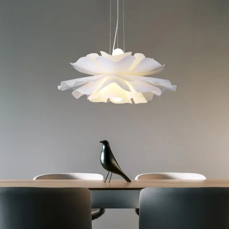 Scandinavia Flower Acrylic Pendant Chandelier for Kitchen Living Room