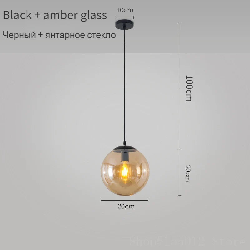 Retro Loft Industrial Suspension Pendant Light for Home Decor