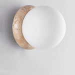 LED Glass Wall Lights with Pull Chain Switch for Restaurant Living Room