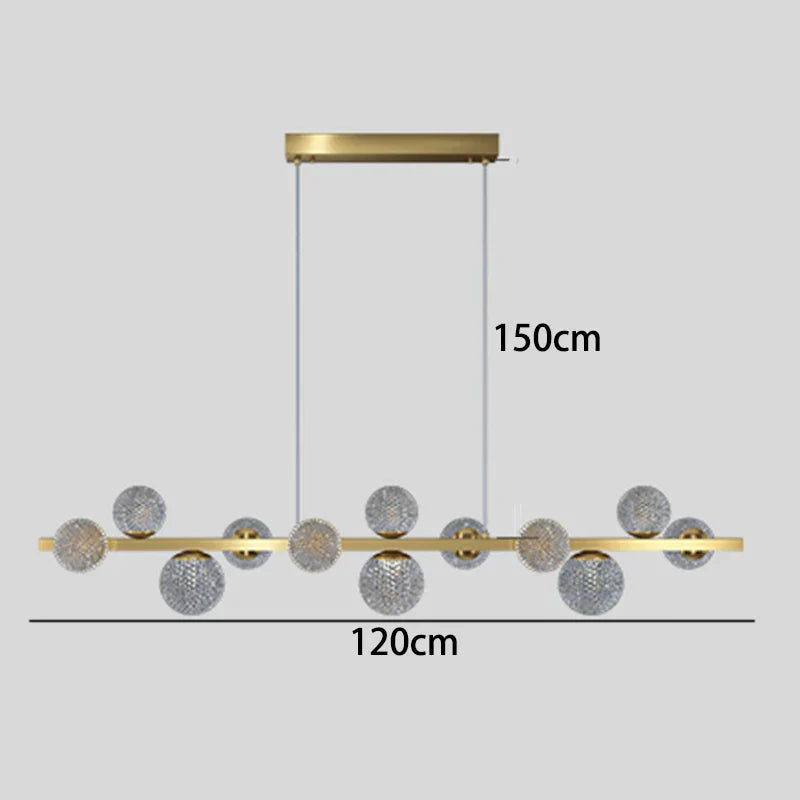 Modern Pendant Chandeliers for Dining Room Ceiling Lighting
