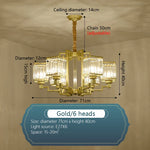 Luxury Crystal Chandelier for Living Room Dining Bedroom Hall Home Lighting