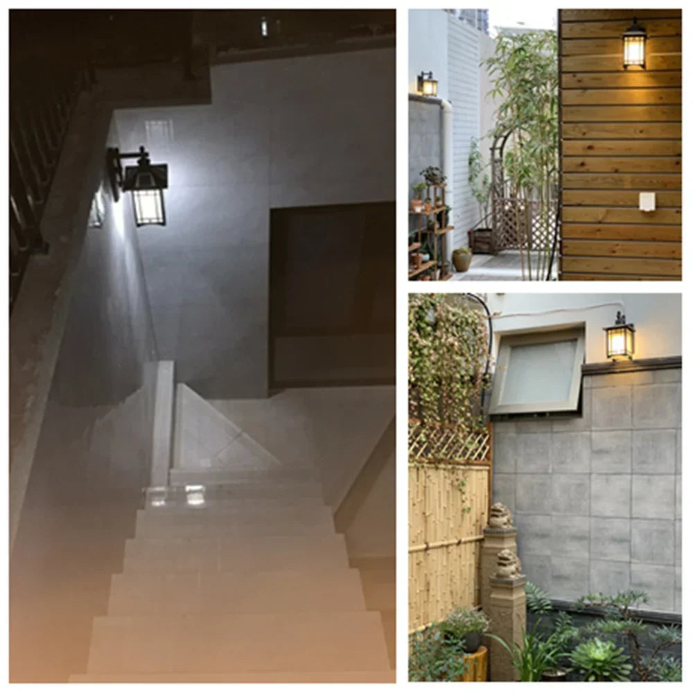 LED Wall Lamp: European Style Outdoor Waterproof Light for Garden, Balcony, and Courtyard
