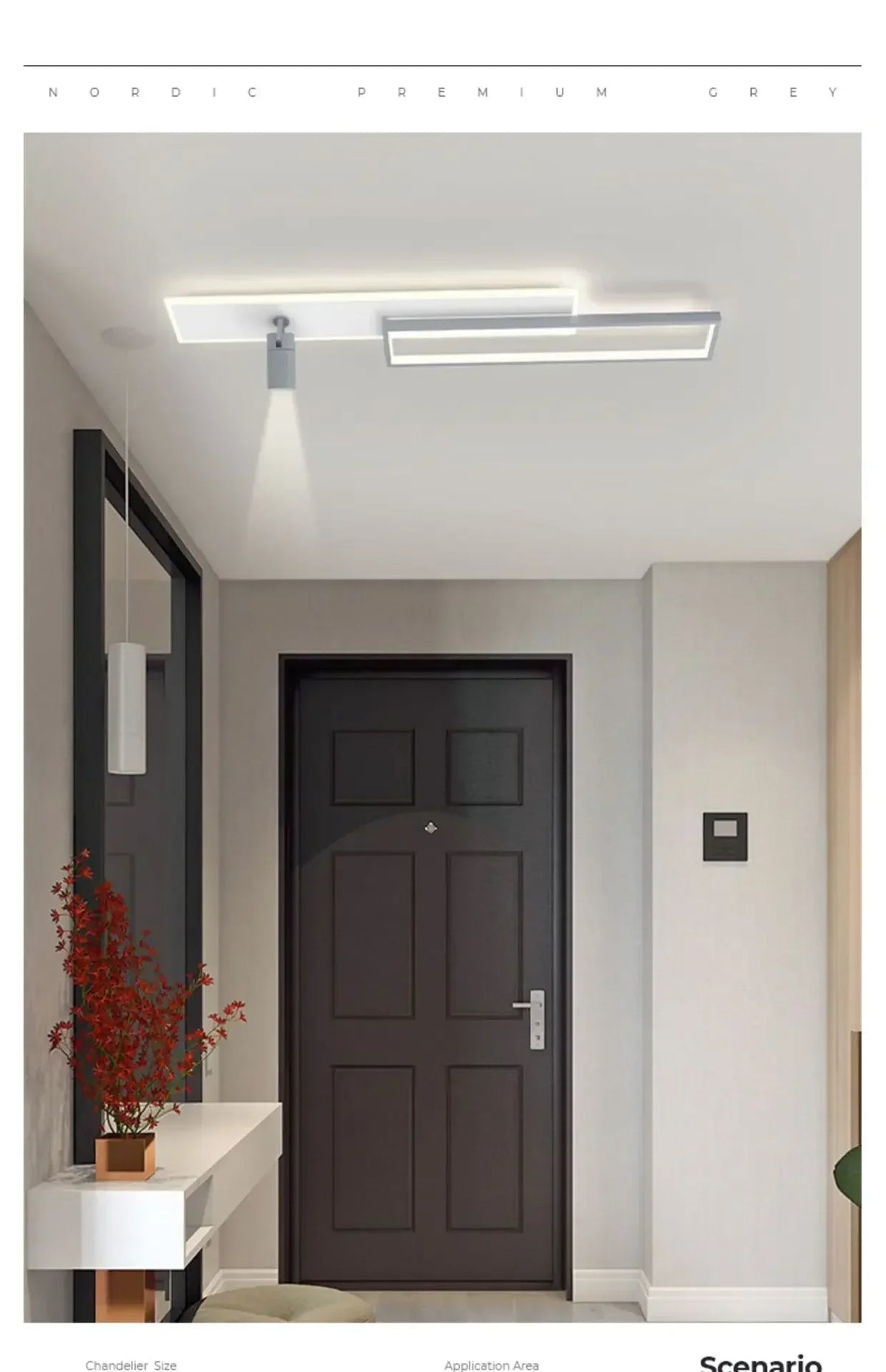 Corridor Spotlight Ceiling Light 2024 - Modern Cloakroom Entrance Decoration Lamps