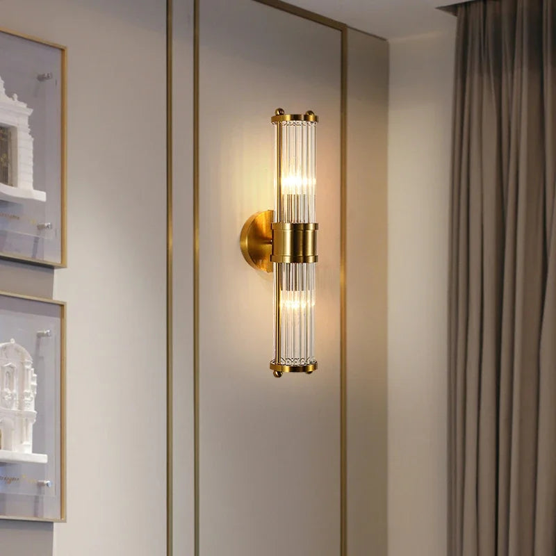 Crystal LED Wall Lights: Modern Luxury Decor for Kitchen, Living Room, Bedroom, Hallway