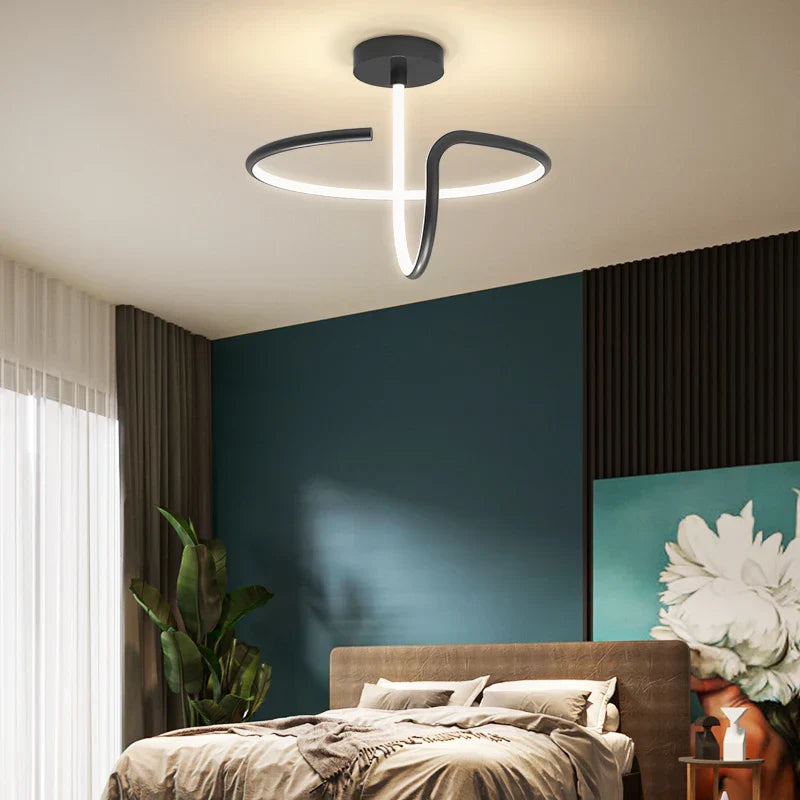 Modern Duplex Villa Bedroom Ceiling Light