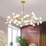 Modern LED Chandelier - Luxurious Nordic Firefly Lamp for Home Indoor Lighting