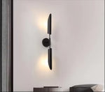 Golden Inclined Tube Wall Lamp for Modern Luxury Decor in Living Room