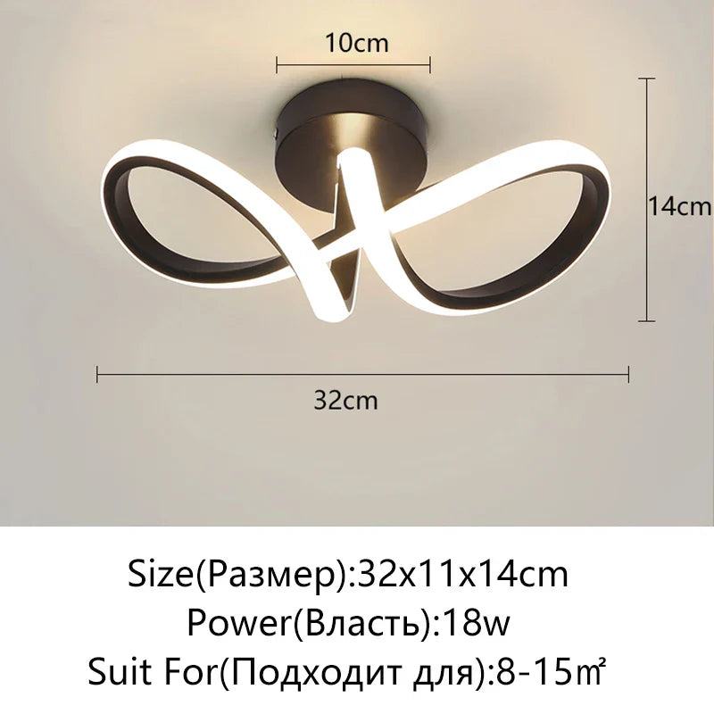 LED Surface Mounted Aisle Ceiling Lights for Home Lighting