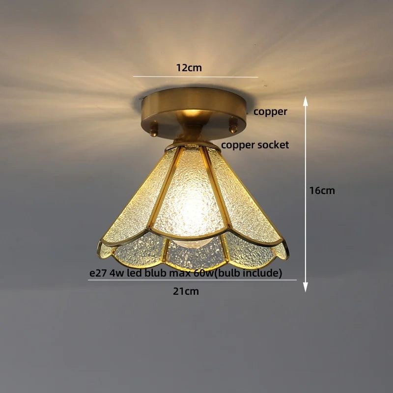 Wabi Sabi LED Ceiling Light - Modern Nordic Flush Mount Fixture for Living Room