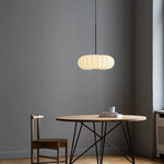 Silk Chandelier: Nordic Wabi Sabi LED Pendant Lights for Restaurant, Bar, Bedroom