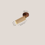 Stone Ceiling Lamp Spot Light Adjustable Angle Wood Base